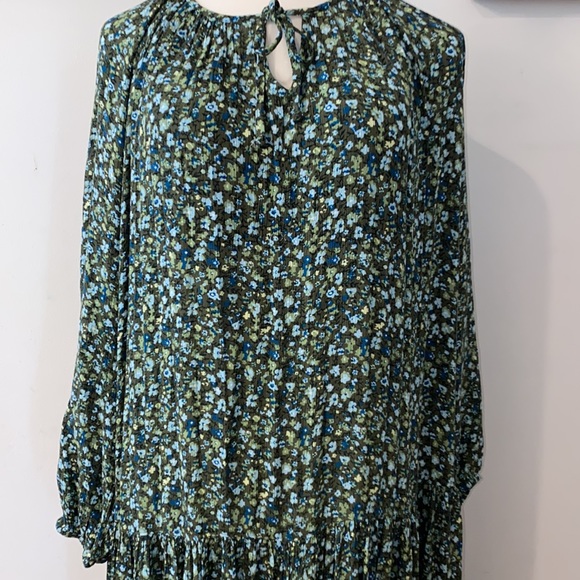 Sonoma women’s Green Floral Maxi Dress Size 3X NWT $72 - Picture 2 of 10